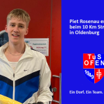 Piet Rosenau erfolgreich beim 10 Km Straßenlauf in Oldenburg