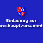 Einladung zur Jahreshauptversammlung