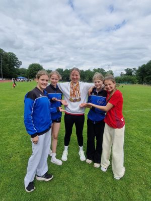 Medaillenregen bei den U14/U16-Kreismeisterschaften in Westerstede