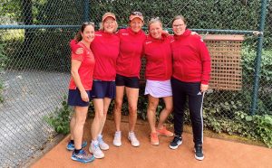 Die Tennis-Damenmannschaft startet durch