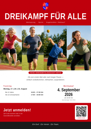 Dreikampf für Alle – Sei dabei!